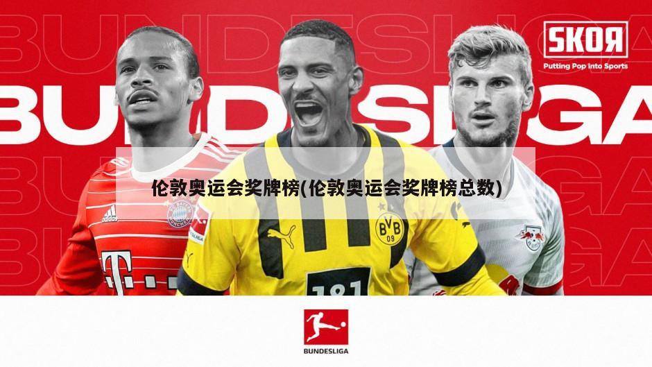 伦敦奥运会奖牌榜(伦敦奥运会奖牌榜总数)