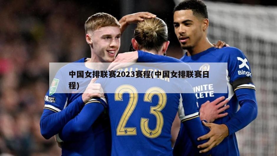 中国女排联赛2023赛程(中国女排联赛日程)